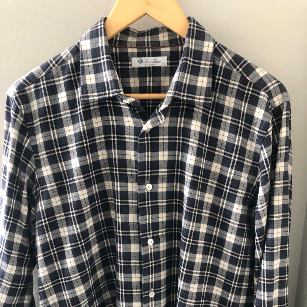 Loro Piana flannel shirt